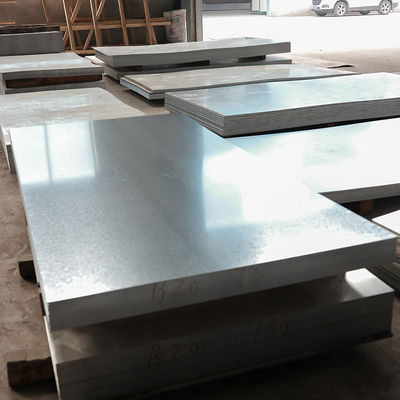 SGCC G550 Galvanized Zinc Roofing Sheet 0.4 0.5 0.6mm Gi Zinc Sheet