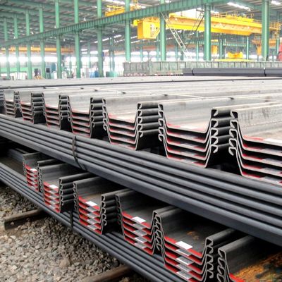 5.5 Inch Carbon Steel Plate Astm S275 Hot Rolled Sheet Pile For Construction