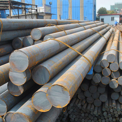 Aisi 1010 1018 Carbon Steel Deformed 1045 Hot Rolled Steel Bar CK45 Black Finish