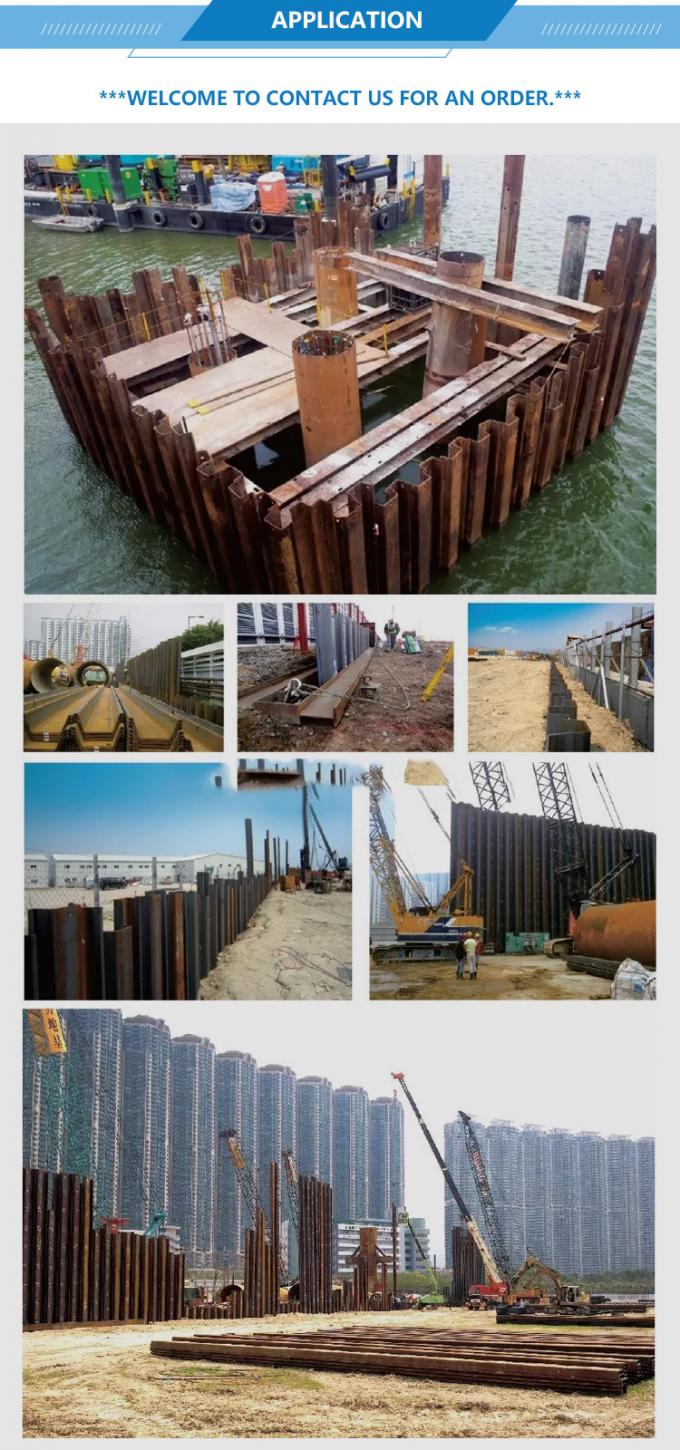 Q235 Carbon Steel Sheet Pile