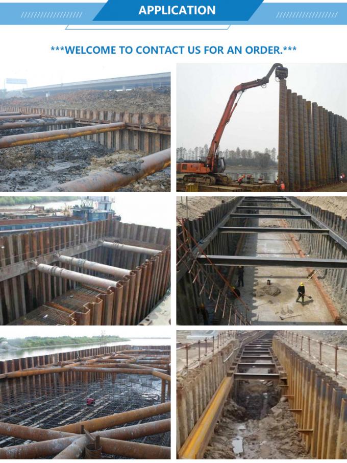 Q235 Carbon Steel Sheet Pile