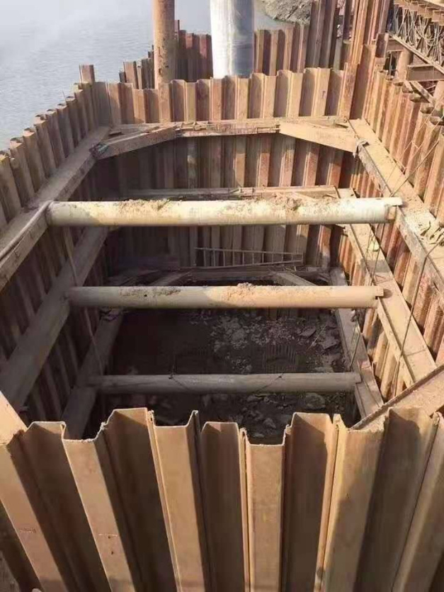 Steel Sheet Pile 600X210X18mm Formed Steel Sheet Pile Price for Building