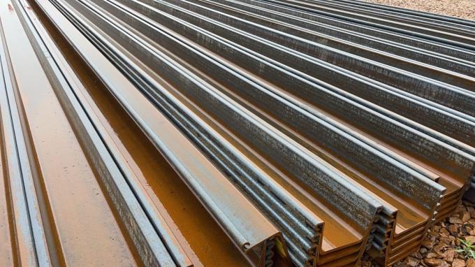 U Type Hot Rolled Steel Sheet Pile Price Per Ton/Type 3 Type 4 Hot Rolled Steel Sheet Pile